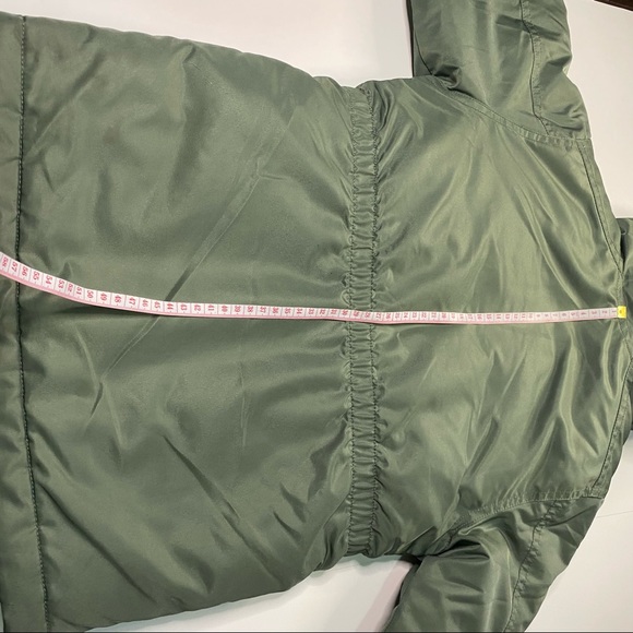 🚨CLEAROUT🚨Boys Small (5/6) The Children’s Place Green Parka long Coat - Picture 11 of 12